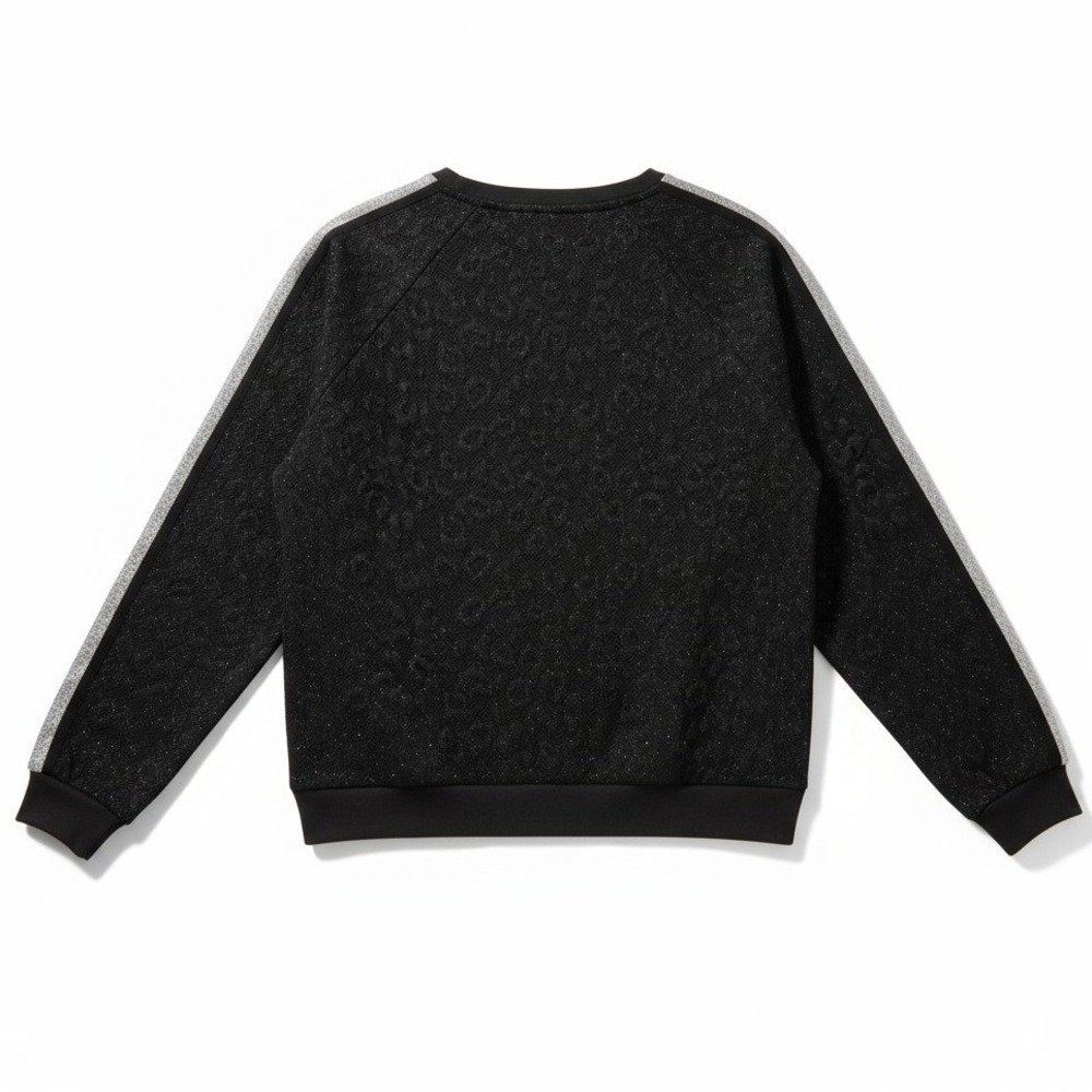 LIU.JO Milano Women's Crewneck Leopard Print Sweater Small Medium NWT $235 - Picture 3 of 10